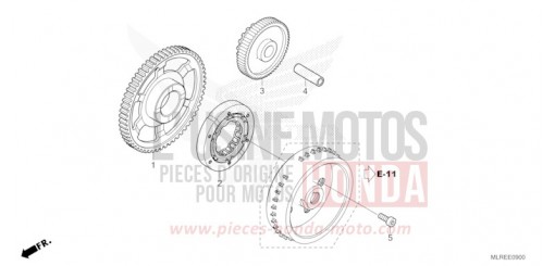 EMBRAYAGE DE DEMARRAGE CB500FAR de 2024